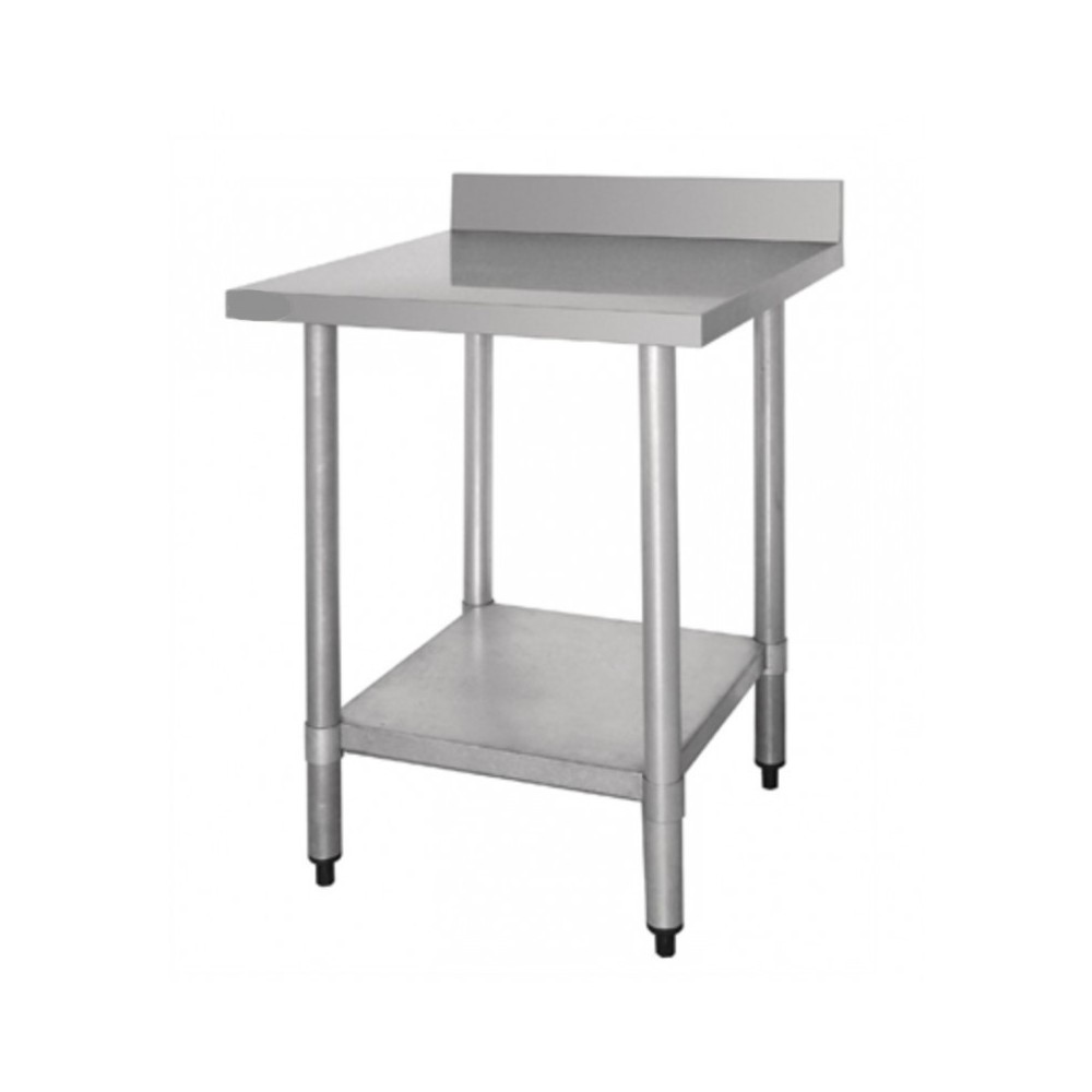 Table inox adossée - AISI 430 - 900 (L) x 700 (P) x 900 (H) mm Table inox adossée - AISI 430 - 900 (L) x 700 (P) x 900 (H) mm