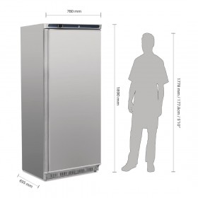 Armoire réfrigérée négative - GN 2/1 - Garantie 2 ans - 600 L - Classe N