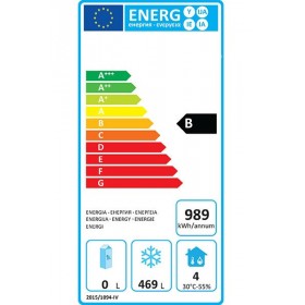 Armoire réfrigérée négative - GN 2/1 - Garantie 2 ans - 600 L - Classe N