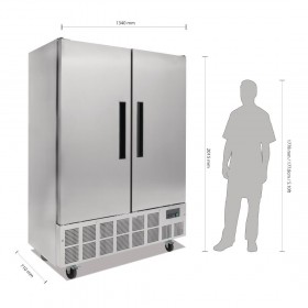 Armoire réfrigérée positive - 960 L. - Paiement 4X - Garantie 2 ans - Classe N