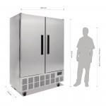 Armoire réfrigérée positive - 960 L. - Paiement 4X - Garantie 2 ans - Classe N