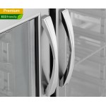 Arrière-bar réfrigéré - 2 portes battantes - INOX - 325 litres - Classe N