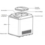 Turbine à glace professionnelle - 2 L. / 30 min 
