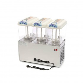 Distributeur réfrigérée de jus de fruit 3*12 litres