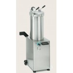 Poussoir à saucisses - Hydraulique - PREMIUM - Vertical - 20 L. - Inox - TALSA - Boucherie