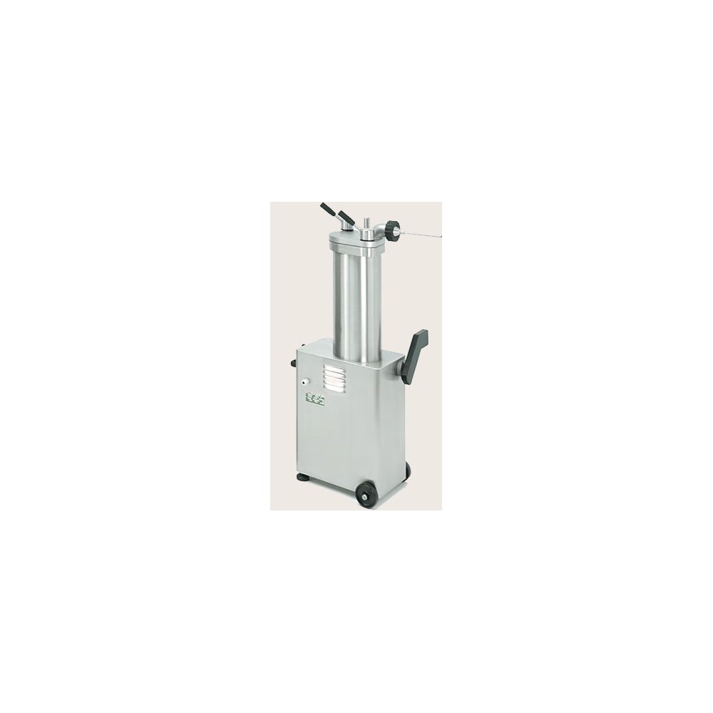 Poussoir à saucisses - Hydraulique - PREMIUM - Vertical - 14 L. - Inox - TALSA - Boucherie Poussoir à saucisses - Hydraulique - PREMIUM - Vertical - 14 L. - Inox - TALSA - Boucherie