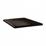 Plateau de table - 700 x 700 - Wengé