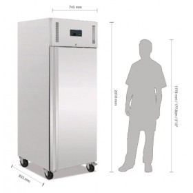 PREMIUM - Armoire réfrigérée négative - GN 2/1 - Garantie 2 ans - 650 L - Classe T