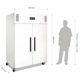 Armoire réfrigérée positive - GN 2/1 - Paiement 4X - 1200 L. - Garantie 2 ans - Classe N