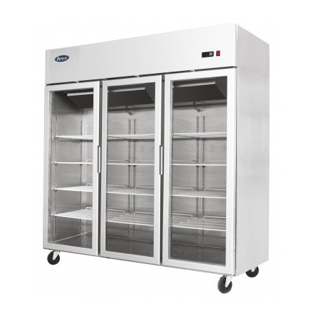 PREMIUM - Armoire réfrigérée positive - 3 portes - 1390 L - Roulettes - Classe ST