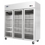 PREMIUM - Armoire réfrigérée positive - 3 portes - 1390 L - Roulettes - Classe ST