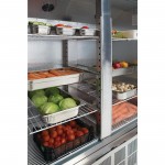 Armoire réfrigérée - Paiement 4X - Inox - Garantie 2 ans - 960 L - Roulettes - Classe N