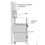 Module de filtre pour rôtissoire crapaudine - Pour GV2 + gv3