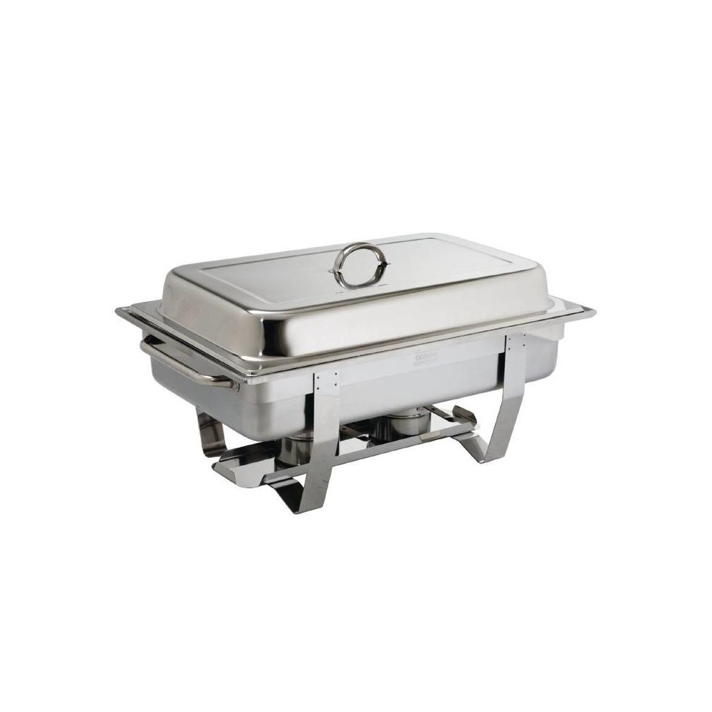 Chafing Dish Milan | GN 1/1 Inox | 2 Brûleurs | 9 Litres Chafing Dish Milan | GN 1/1 Inox | 2 Brûleurs | 9 Litres