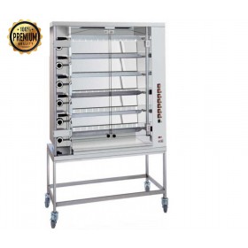 Rôtissoire ROTISOL  à poulets gaz, 4 broches/ 24 poulets
