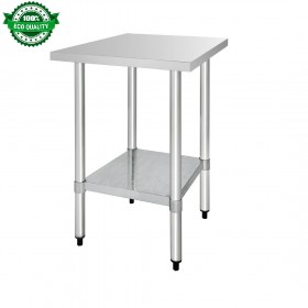 Table inox - Paiement 4X - AISI 430 - 600 (L) x 600 (P) x 900 (H) mm
