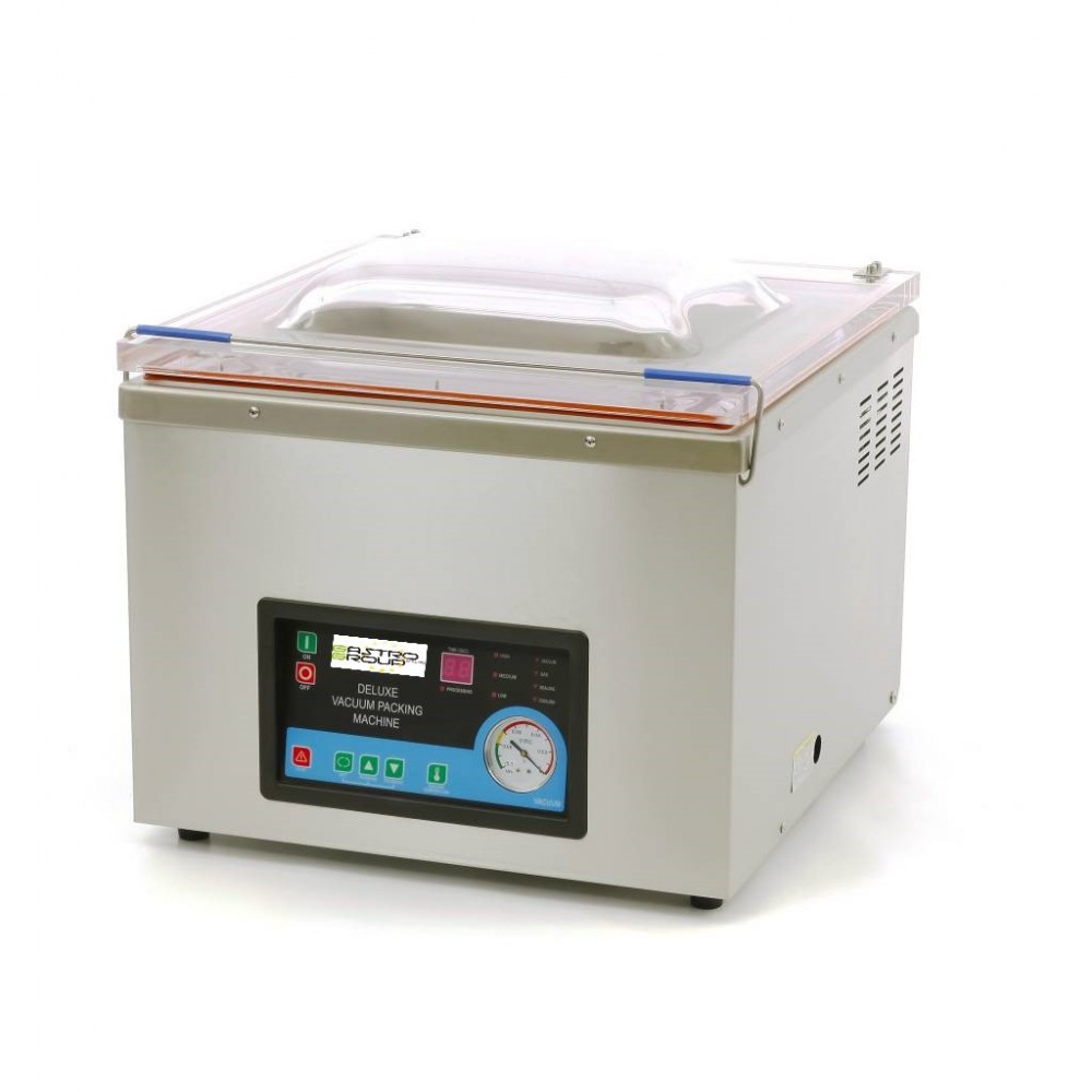 Machine sous-vide - A cloche - 400 mm - Paiement 4X - 10 m3 Machine sous-vide - A cloche - 400 mm - Paiement 4X - 10 m3