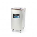 Machine sous-vide - A cloche - 400 mm - 20 m3 - Sur roulettes