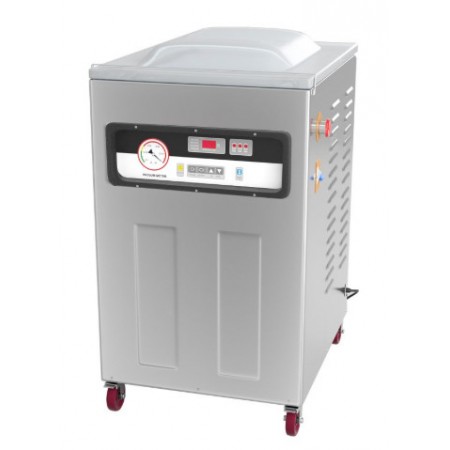 Machine sous-vide - A cloche - 490 mm - 20 m3 - Sur roulettes