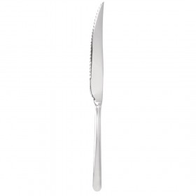Couteau à pizza / viande - 235 mm - Lot de 12 - Finition miroir - Olympia