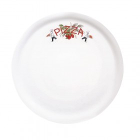 Assiettes à pizza - Saturnia décor La Pizza - Lot de 6 - Ø 310 mm