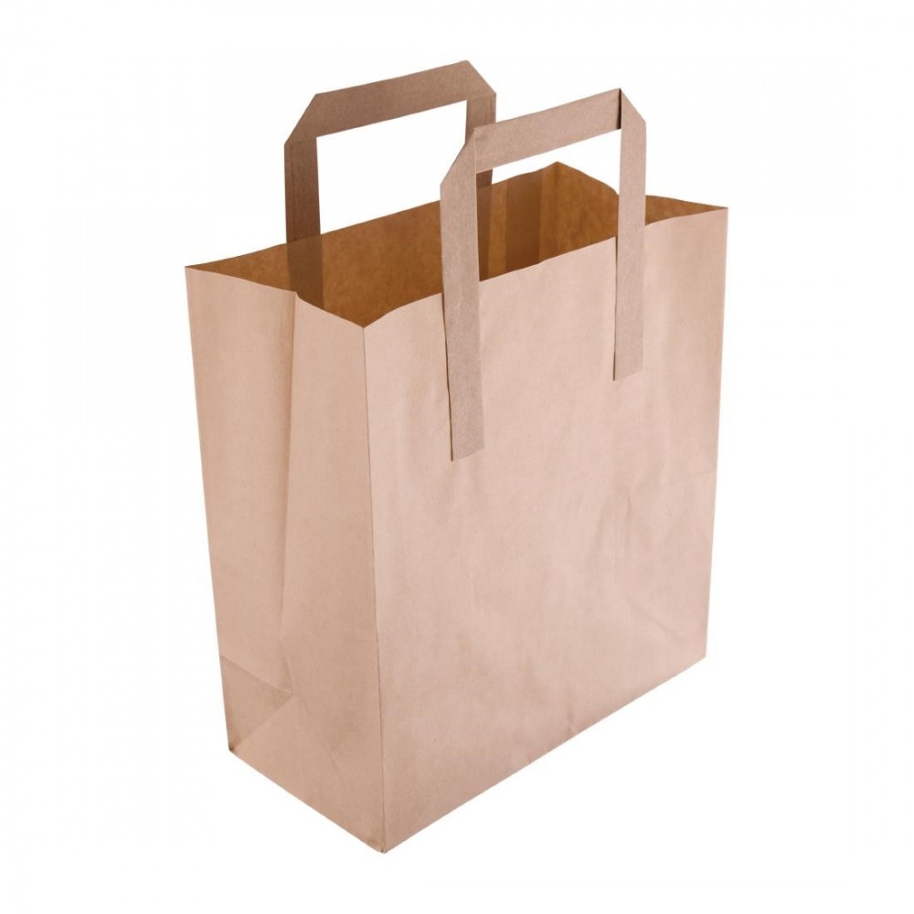 Sacs Bruns - Papier recyclé - Petit Format - 250 Pièces Sacs Bruns - Papier recyclé - Petit Format - 250 Pièces