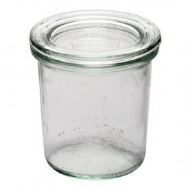 Verrine - 140ml - Lot de 12 - Couvercle en verre
