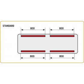 Machine sous-vide - Industrielle - 4 x 800 mm - LAVEZZINI - Super-tech SUPERMEGA