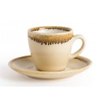 Tasse expresso - 85 ml - Couleur sable / beige - Olympia Kiln
