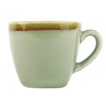 Tasse expresso - 85 ml - Couleur mousse / vert clair - Olympia Kiln - Lot de 6