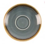 Soucoupes pour tasse à expresso - Couleur océan - Pour GP344 - Olympia Kiln - Lot de 6
