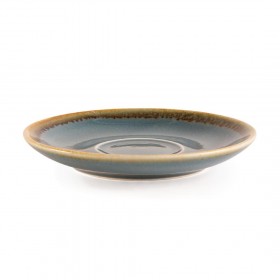 Soucoupes pour tasse à expresso - Couleur océan - Pour GP344 - Olympia Kiln - Lot de 6