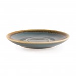 Soucoupes pour tasse à expresso - Couleur océan - Pour GP344 - Olympia Kiln - Lot de 6