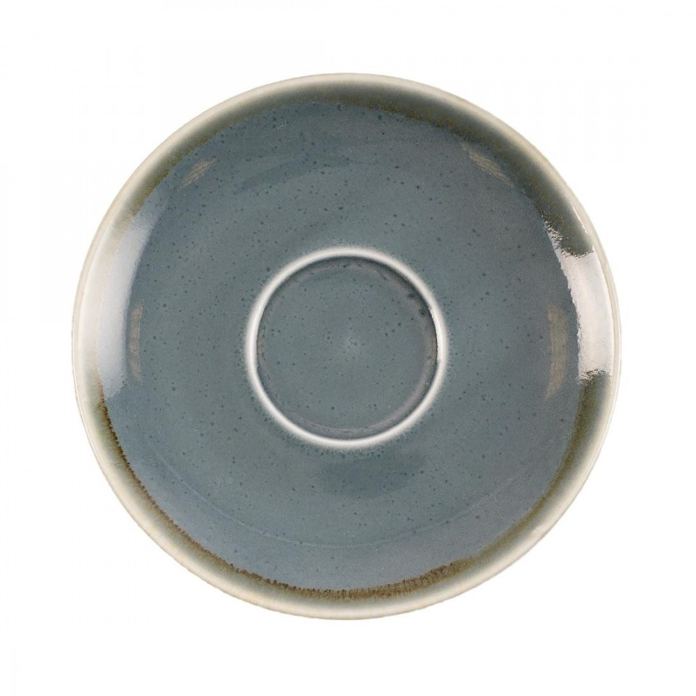 Soucoupes pour tasse - Couleur océan - 140 mm - Pour GP346 - Olympia Kiln - Lot de 6 Soucoupes pour tasse - Couleur océan - 140 mm - Pour GP346 - Olympia Kiln - Lot de 6