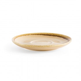 Soucoupes pour tasse - Couleur sable / beige - 140 mm - Pour GP330 - Olympia Kiln - Lot de 6