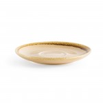 Soucoupes pour tasse - Couleur sable / beige - 140 mm - Pour GP330 - Olympia Kiln - Lot de 6