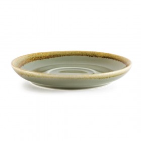 Soucoupes pour tasse - Couleur mousse / vert clair - 160 mm - Pour GP480 + GP482 - Olympia Kiln - Lot de 6