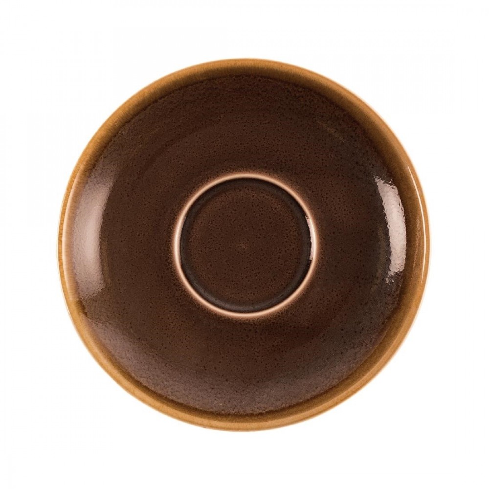 Soucoupes pour tasse - Couleur écorce - 160 mm - Pour GP366 + GP364 - Olympia Kiln - Lot de 6 Soucoupes pour tasse - Couleur écorce - 160 mm - Pour GP366 + GP364 - Olympia Kiln - Lot de 6