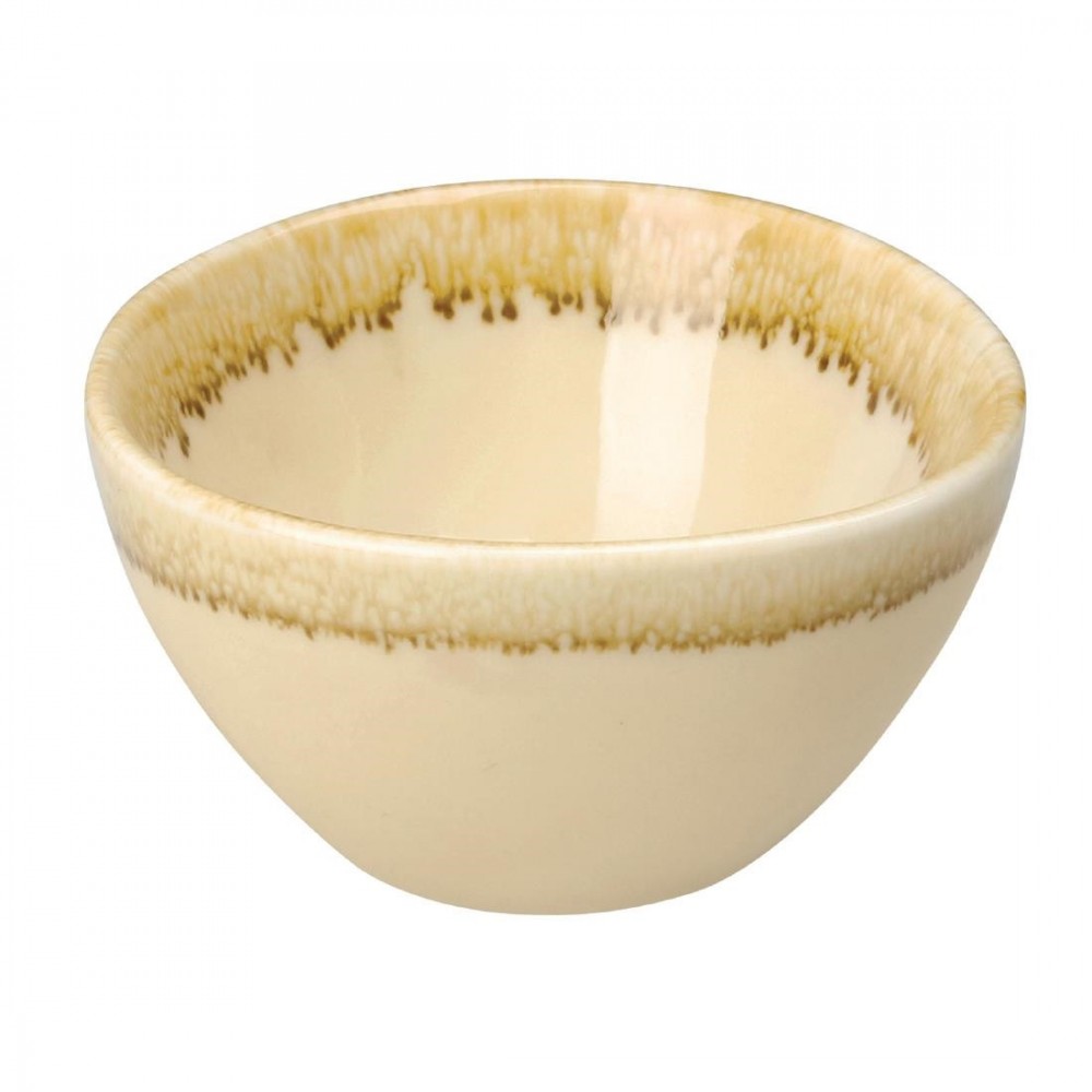 Pots à sauce - 68 mm - Couleur sable / beige - Kiln Olympia - Lot de 12 Pots à sauce - 68 mm - Couleur sable / beige - Kiln Olympia - Lot de 12