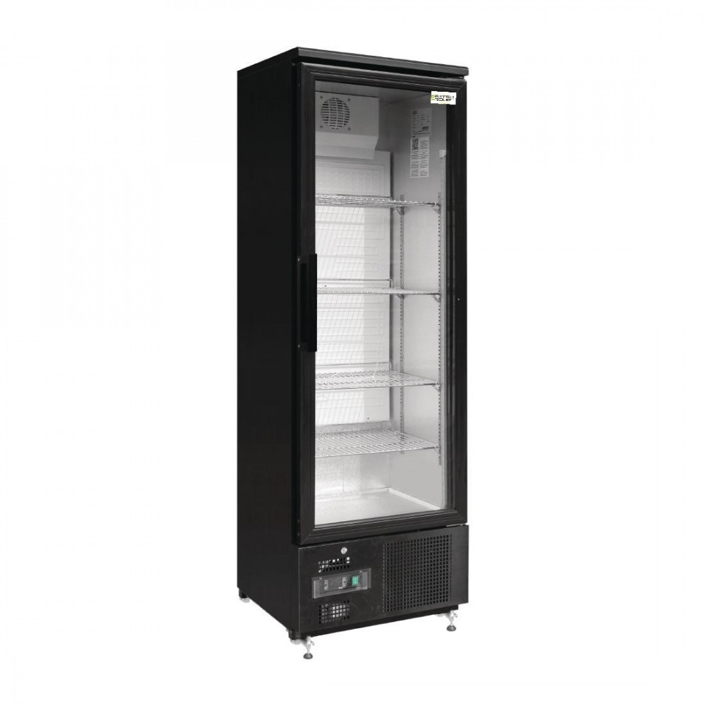 Armoire réfrigérée vitrée positive - 307 L. - Paiement 4X - Inox - Classe N Armoire réfrigérée vitrée positive - 307 L. - Paiement 4X - Inox - Classe N