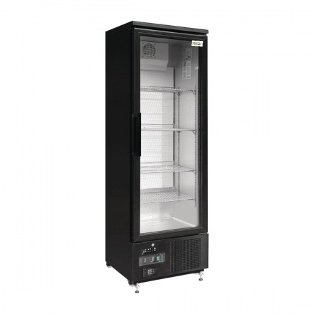 Armoire réfrigérée vitrée positive - 307 L. - Paiement 4X - Inox - Classe N