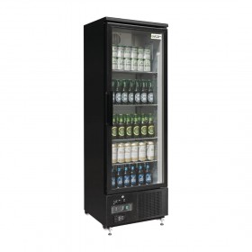 Armoire réfrigérée vitrée positive - 307 L. - Paiement 4X - Inox - Classe N