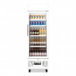 Vitrine réfrigérée - Paiement 4X - Inox - Garantie 2 ans - 218 L - Classe N