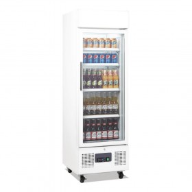 Vitrine réfrigérée - Paiement 4X - Inox - Garantie 2 ans - 218 L - Classe N