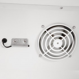 Armoire réfrigérée vitrée positive - GN 2/1 - Paiement 4X - Inox - Garantie 2 ans - 600 L - Classe N