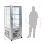 Vitrine réfrigérée - Paiement 4X - Garantie 2 ans - 400 L