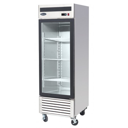 PREMIUM - Armoire réfrigérée vitrée positive - 610 L. - Paiement 4X - Inox - Classe T