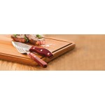 Couteaux à pizza / viande - Jumbo - Manche bois - 250 mm - Lot de 6