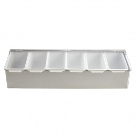Boîte à compartiments - 6 x 475 ml - Préparation boissons - Bar