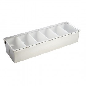 Boîte à compartiments - 6 x 475 ml - Préparation boissons - Bar